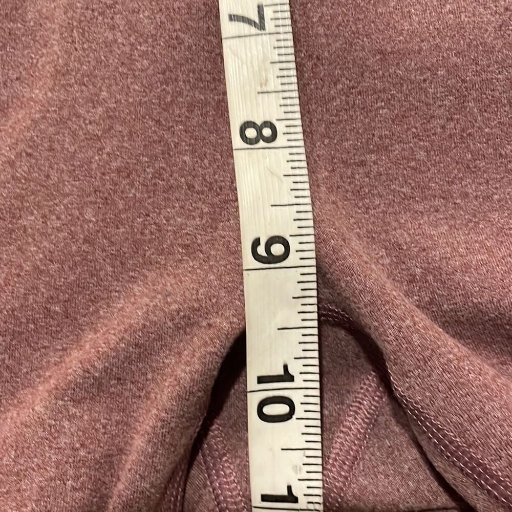 Fabletics Pink Two Tone Compression Legging Crop M - image 5